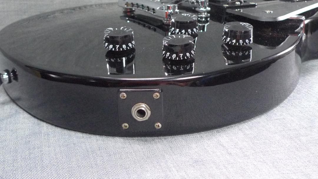 n4639☆Epiphone Les Paul Studio エボニーブラック