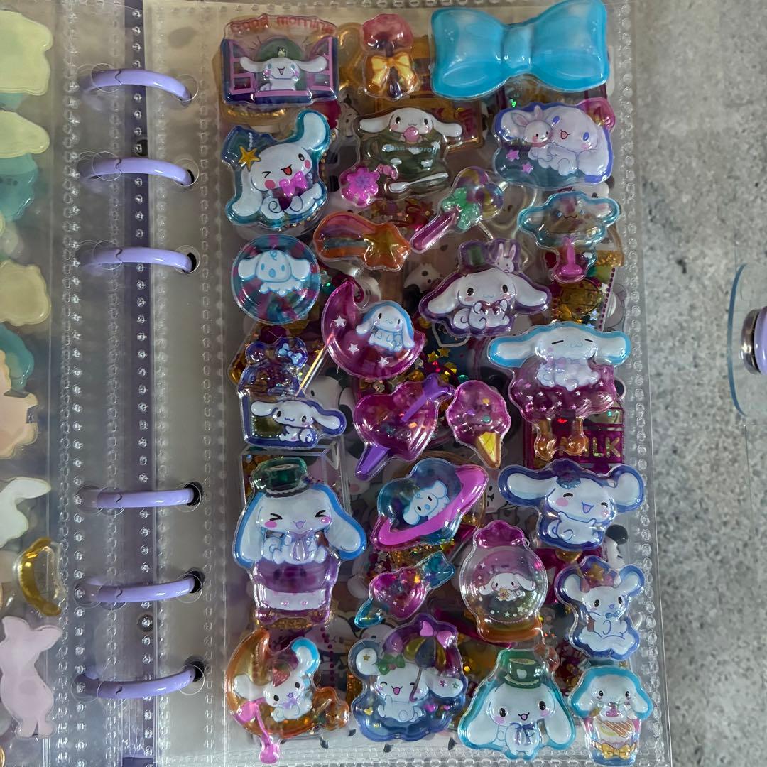 箱入り❤️プレゼントラッピング済❤️シール帳完成品A6サイズ13ページ＋レフィル５枚