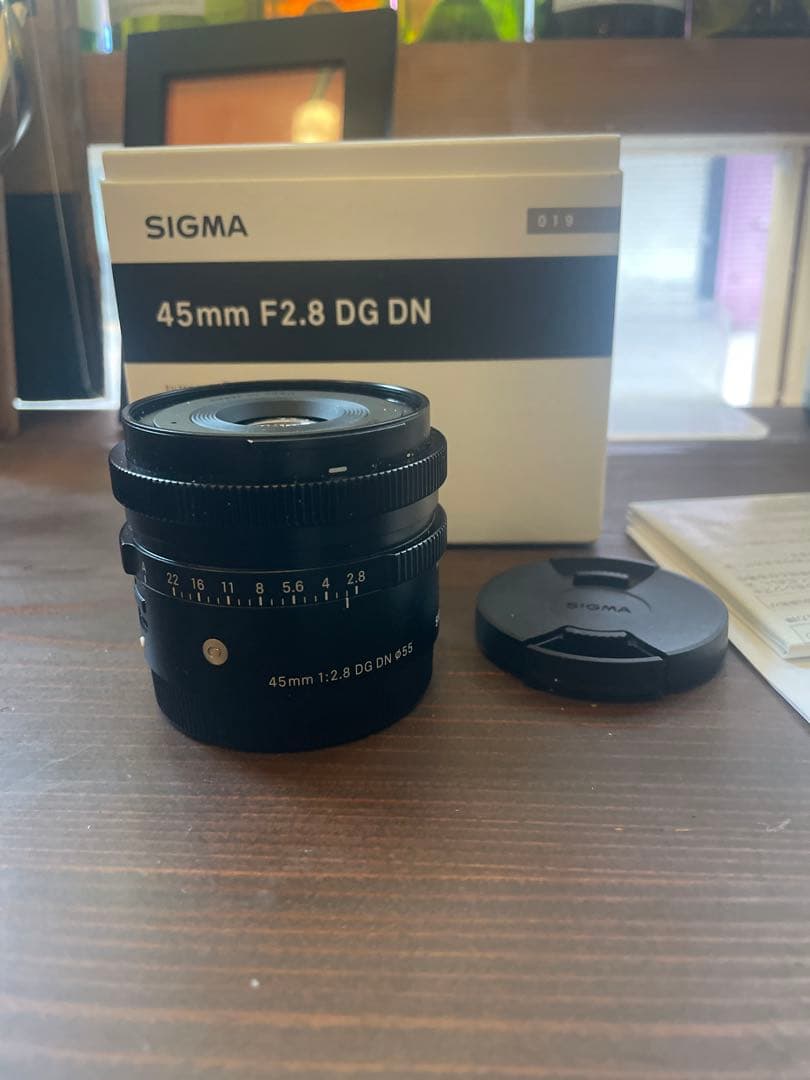 シグマ45mm F2.8DG DNレンズ