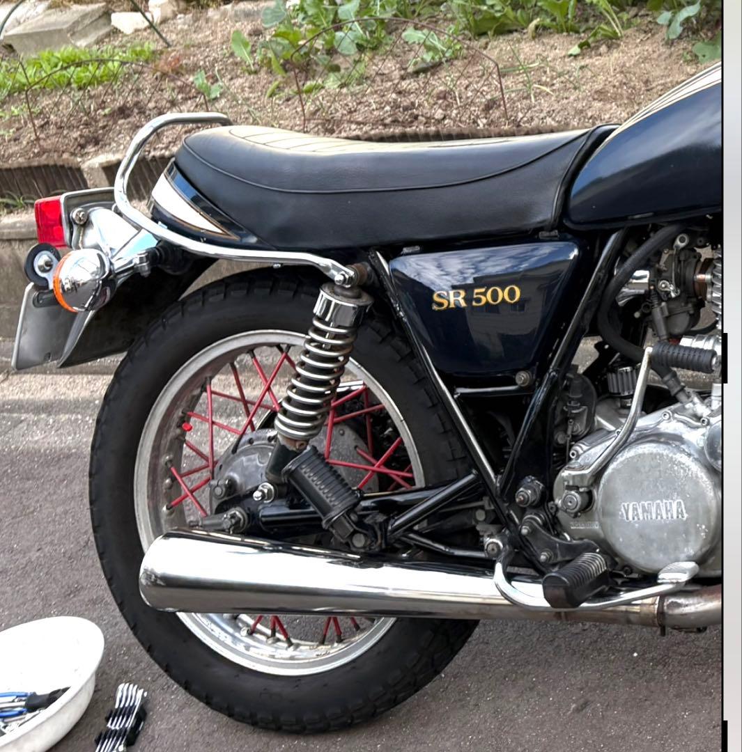 オフィシャル　SR400 500 マフラー　コンチ　メガホン　ペイトンプレイス