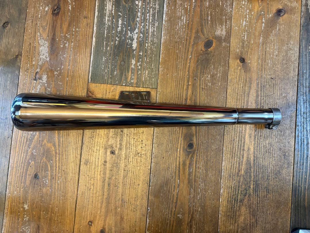 オフィシャル　SR400 500 マフラー　コンチ　メガホン　ペイトンプレイス