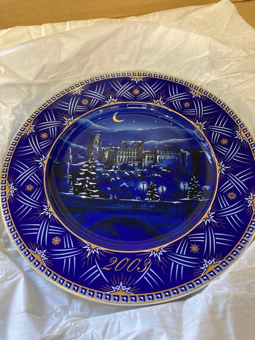 フッチェンロイター　ドイツ陶磁器ブランド　イヤープレート3皿セット