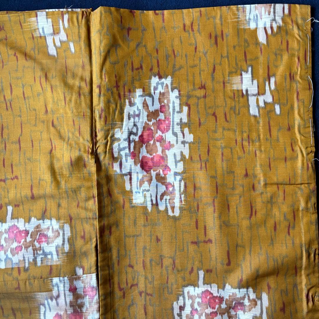 2631 銘仙着物9枚おまとめ売り　材料正絹