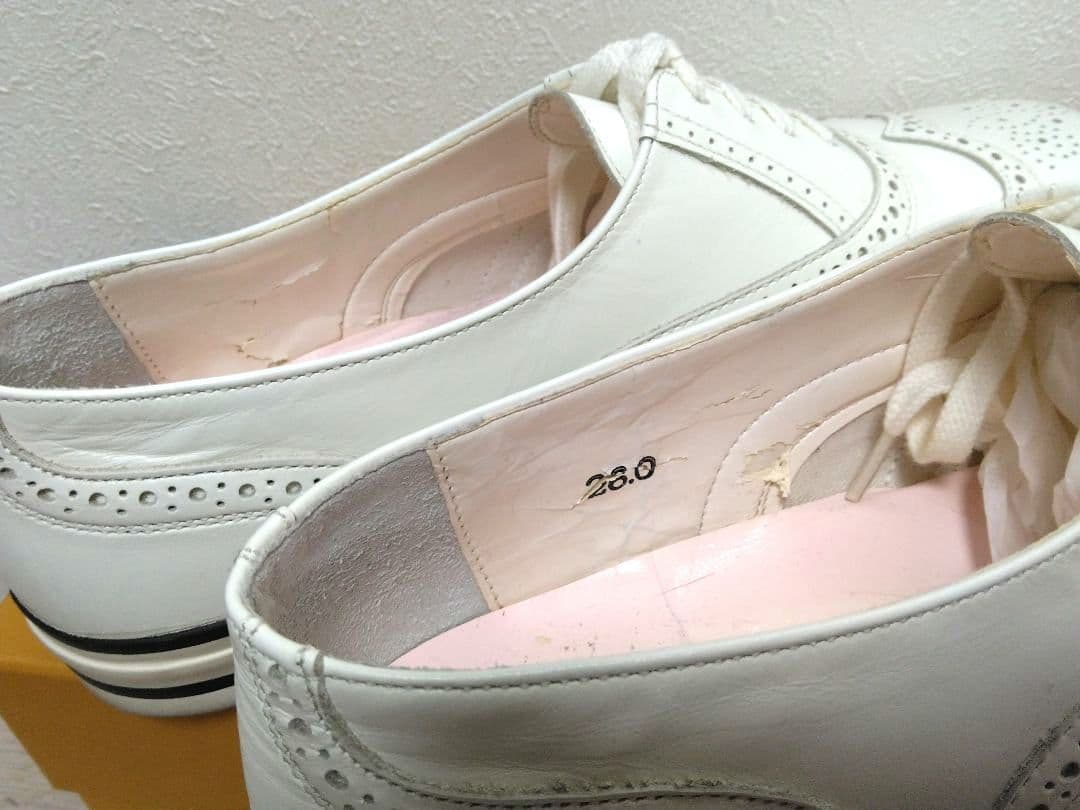 COMME des GARCONS 本革製ウイングチップシューズ　スニーカー26