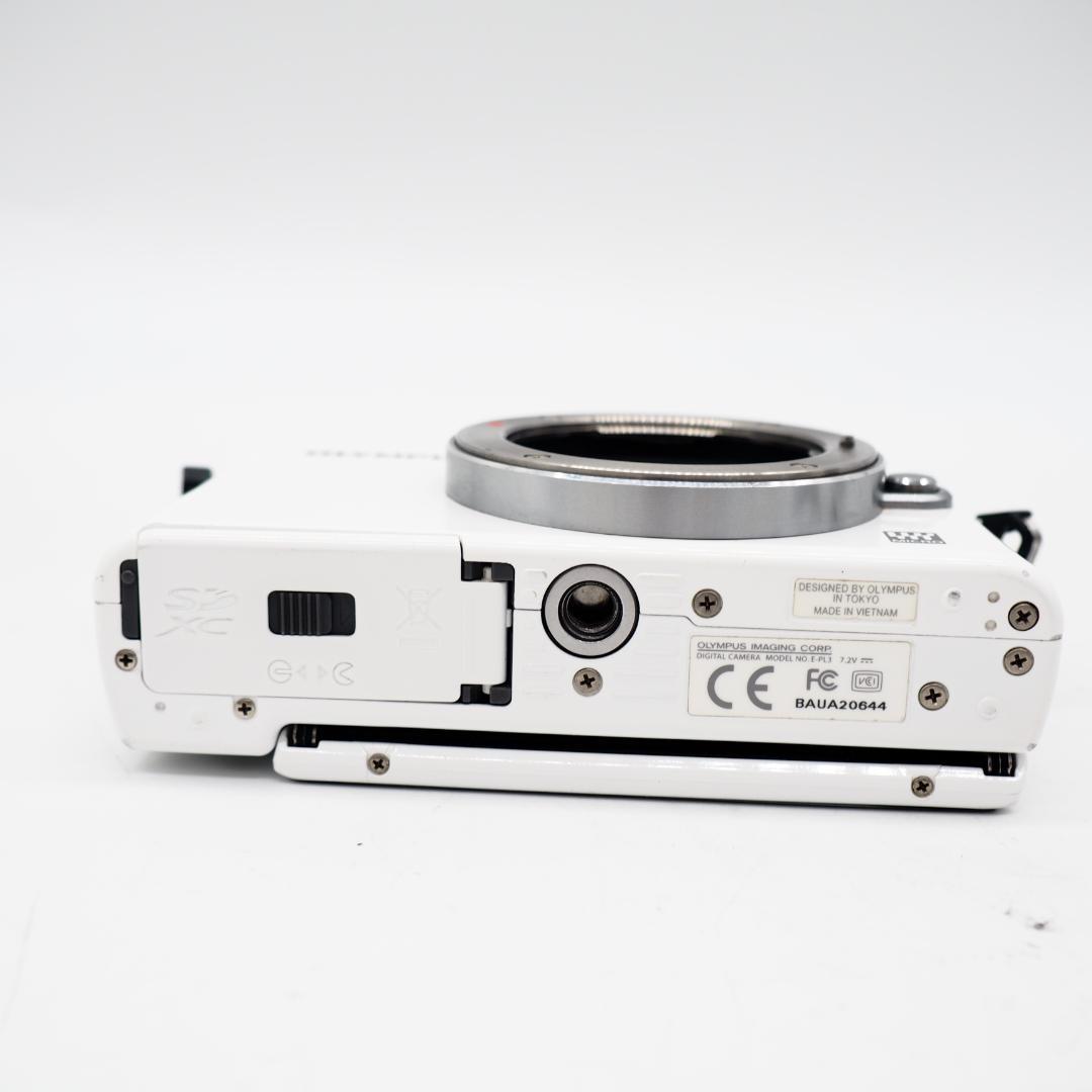 OLYMPUS ミラーレス一眼 PEN E-PL3 ホワイト