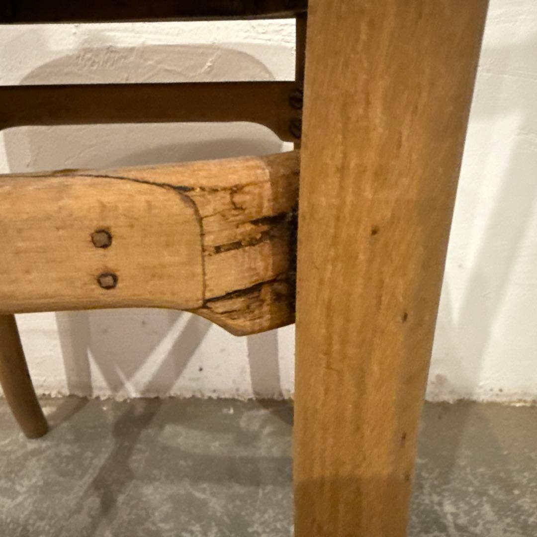 erina様ダイニングチェア　カフェチェア　剥離