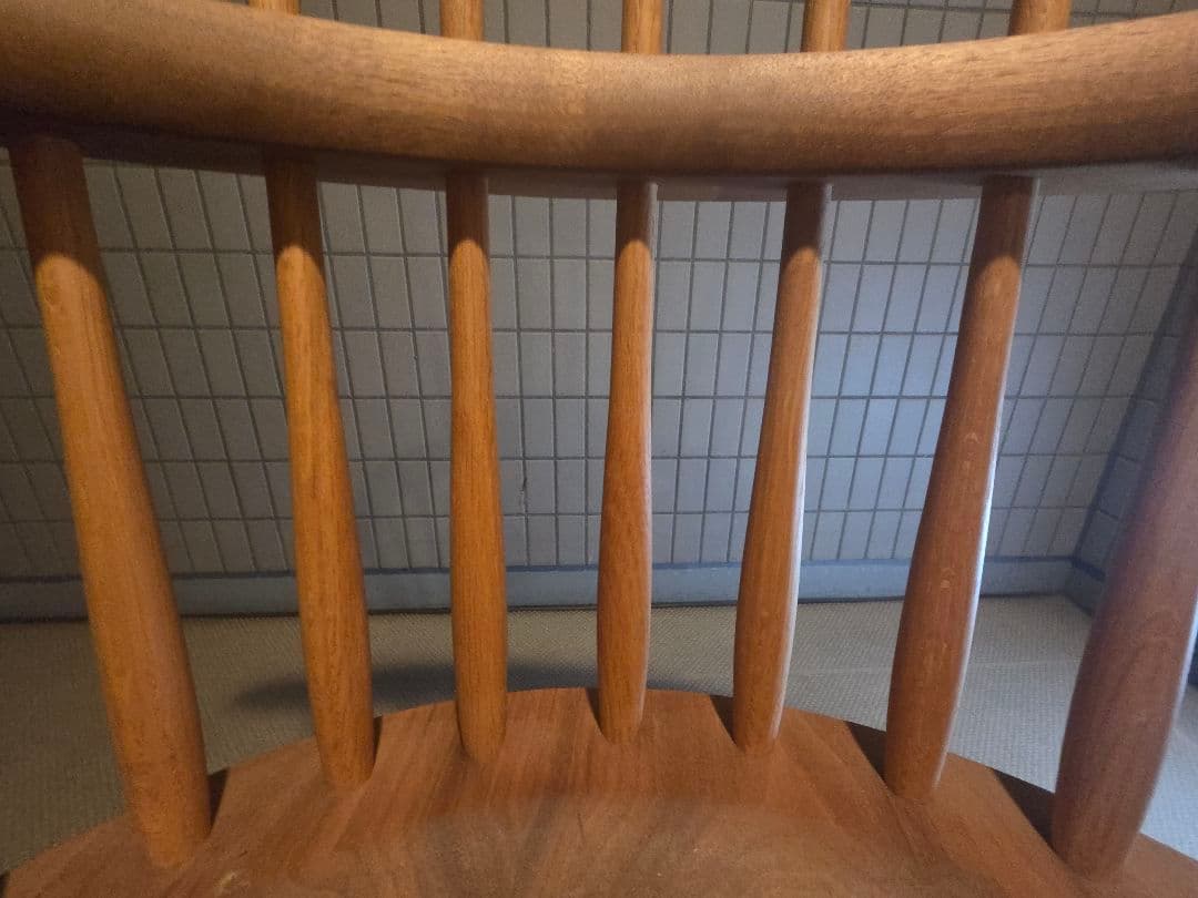 高山ウッドワークス　コームバックアームチェア/ダイニングチェア