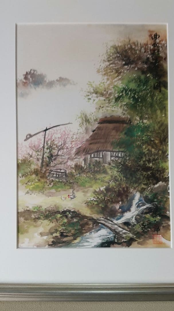 日本画水彩画⑨