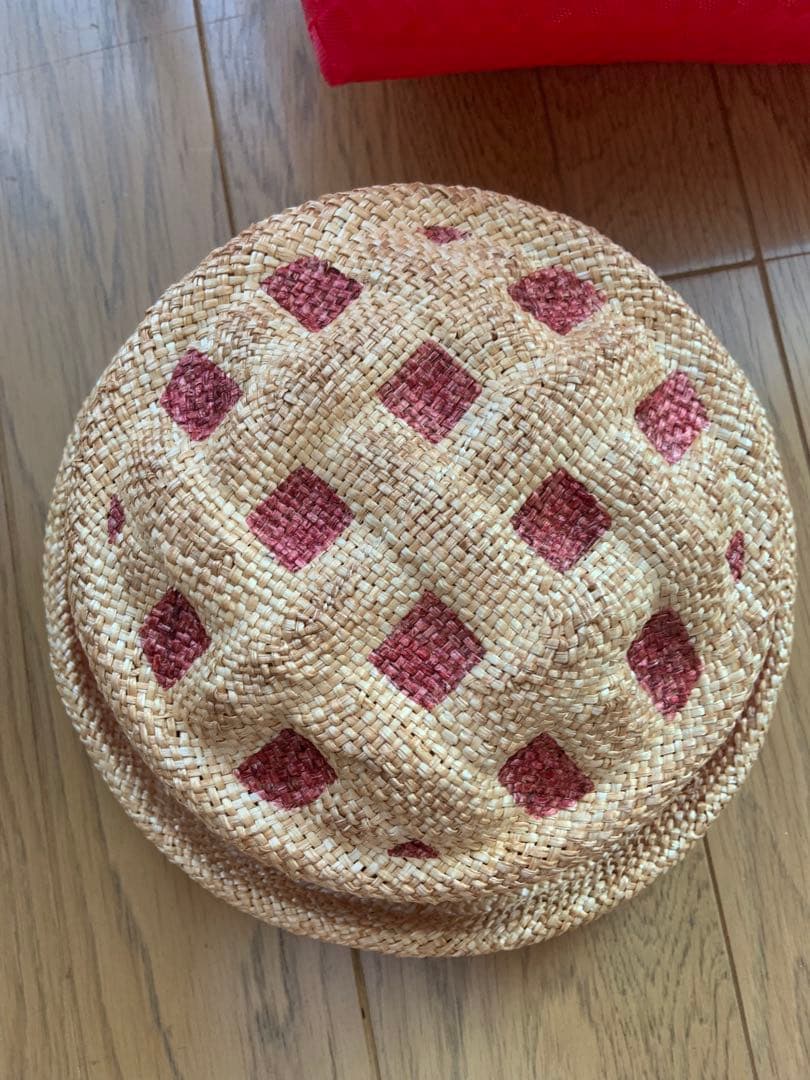 新品未使用　KENT BREAD HAT 麦わらチェリーパイハット