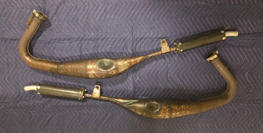 SP忠男 RZ250 チャンバー マフラー JMCA ジャッカルスーパーCRS