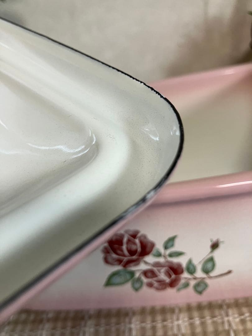 ④ 協和工業 KYOWA 日本製 角ストッカー スカーレットローズ