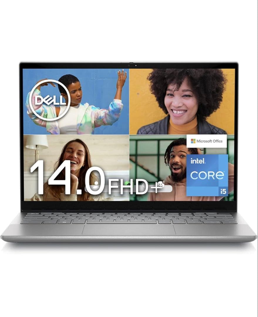 Dell Inspiron 14 2-in-1 (7420)ワイヤレスマウス付き