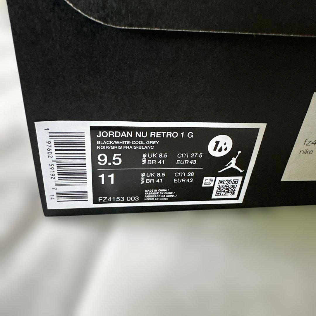 NIKEゴルフシューズ　 JORDAN NU RETRO1 G