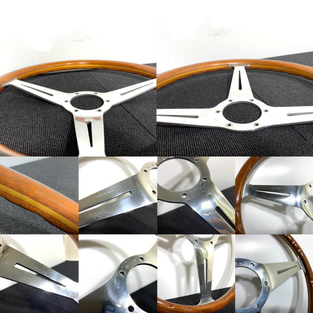 ナルディ クラシック ウッドステアリング 良品 ホーンボタン＆ホーンリング付き