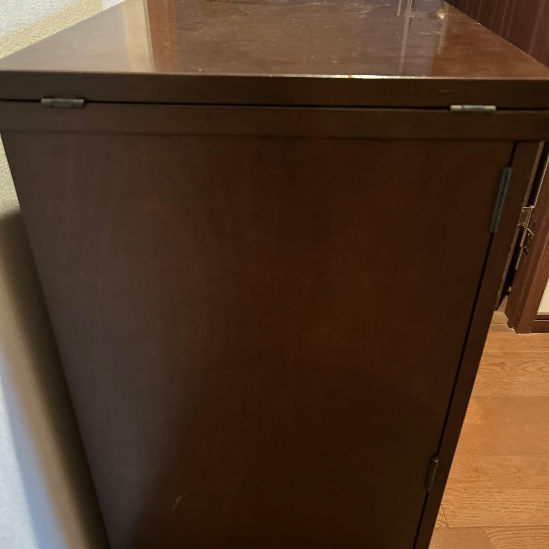 昭和レトロ　アンティークミシン台　バタフライ式