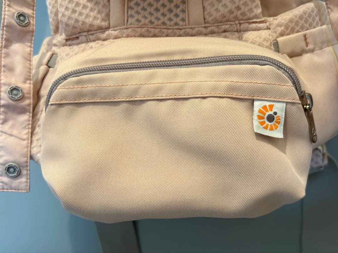 【中古超美品】エルゴベビー 抱っこ紐 オムニブリーズ ピンククォーツ