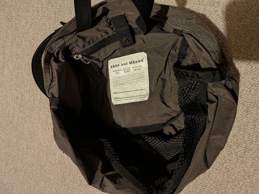 バッグ ENDS and MEANS Packable Shoulder Bag