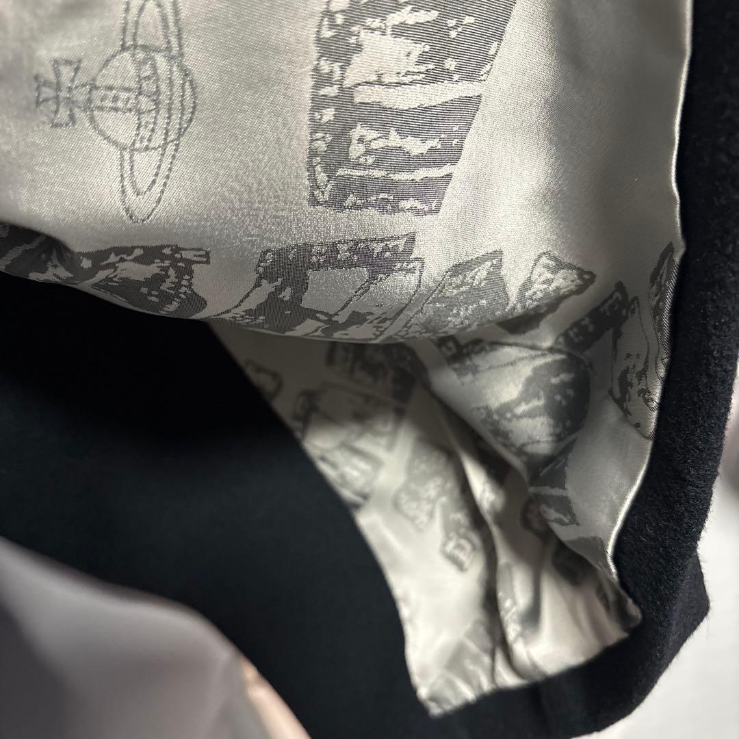 Vivienne Westwood MANミントカラーコート ブラック48