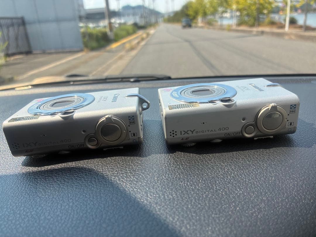 ★希少2台セット★Canon キャノン IXY400 デジタルカメラ シルバー