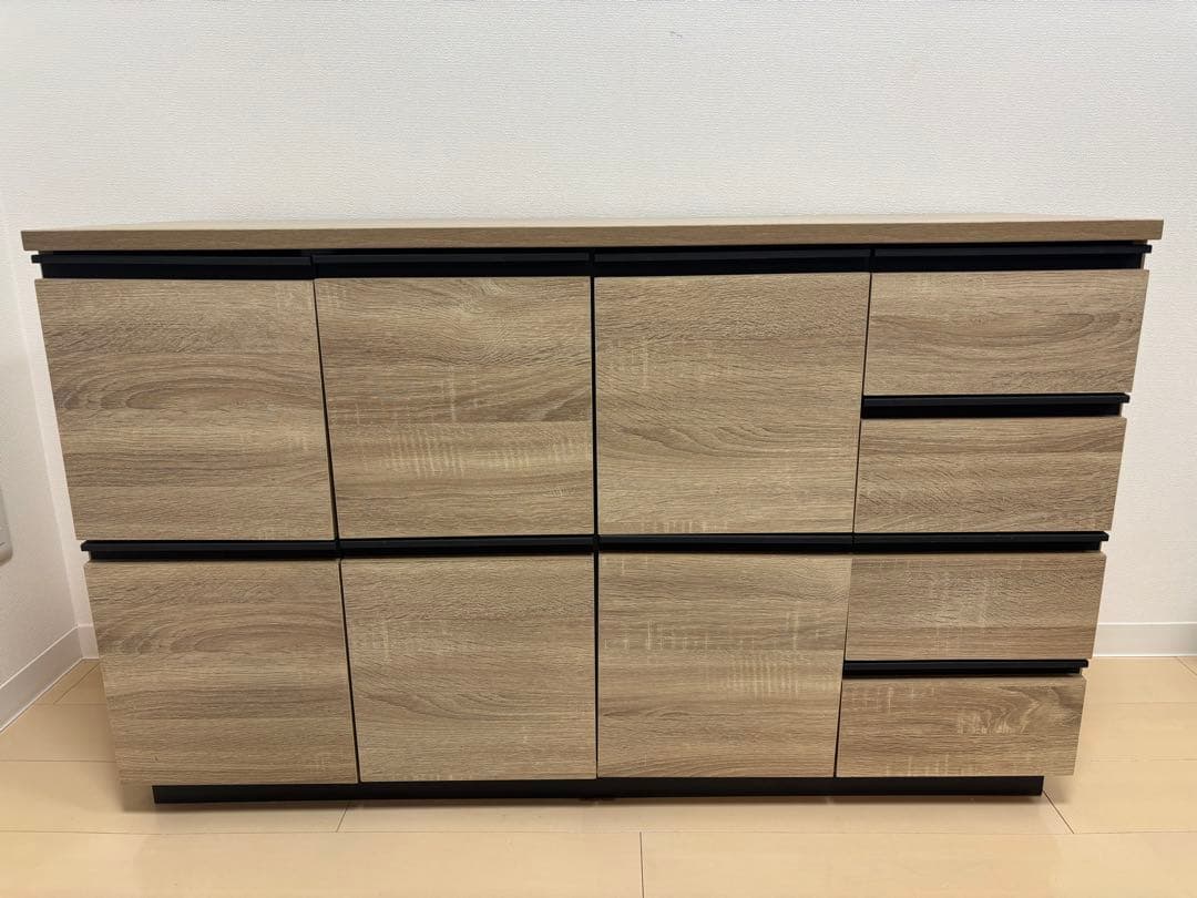 アイリスオーヤマ ライトナチュラル キャビネット 119cm