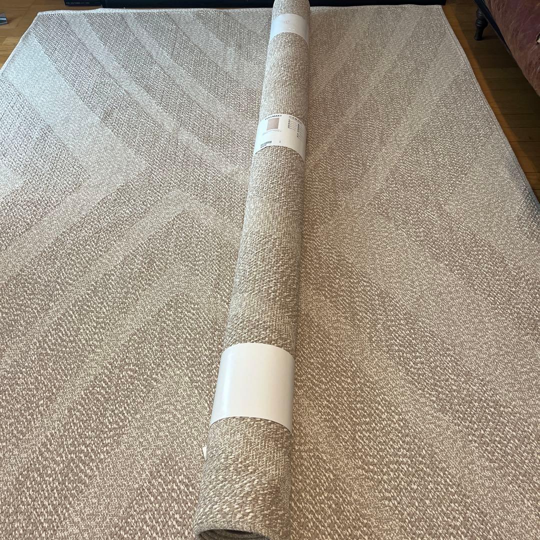 新品未使用！IKEA FULLMAKTフルマクトラグ　屋外　屋内　200✖️300