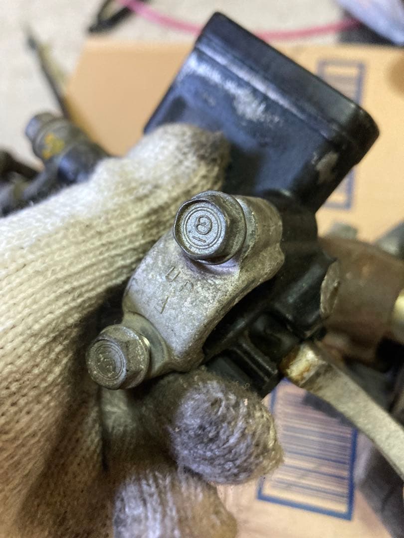 ライブディオZXホイール前後セットキャリパーステムマスターフルセット