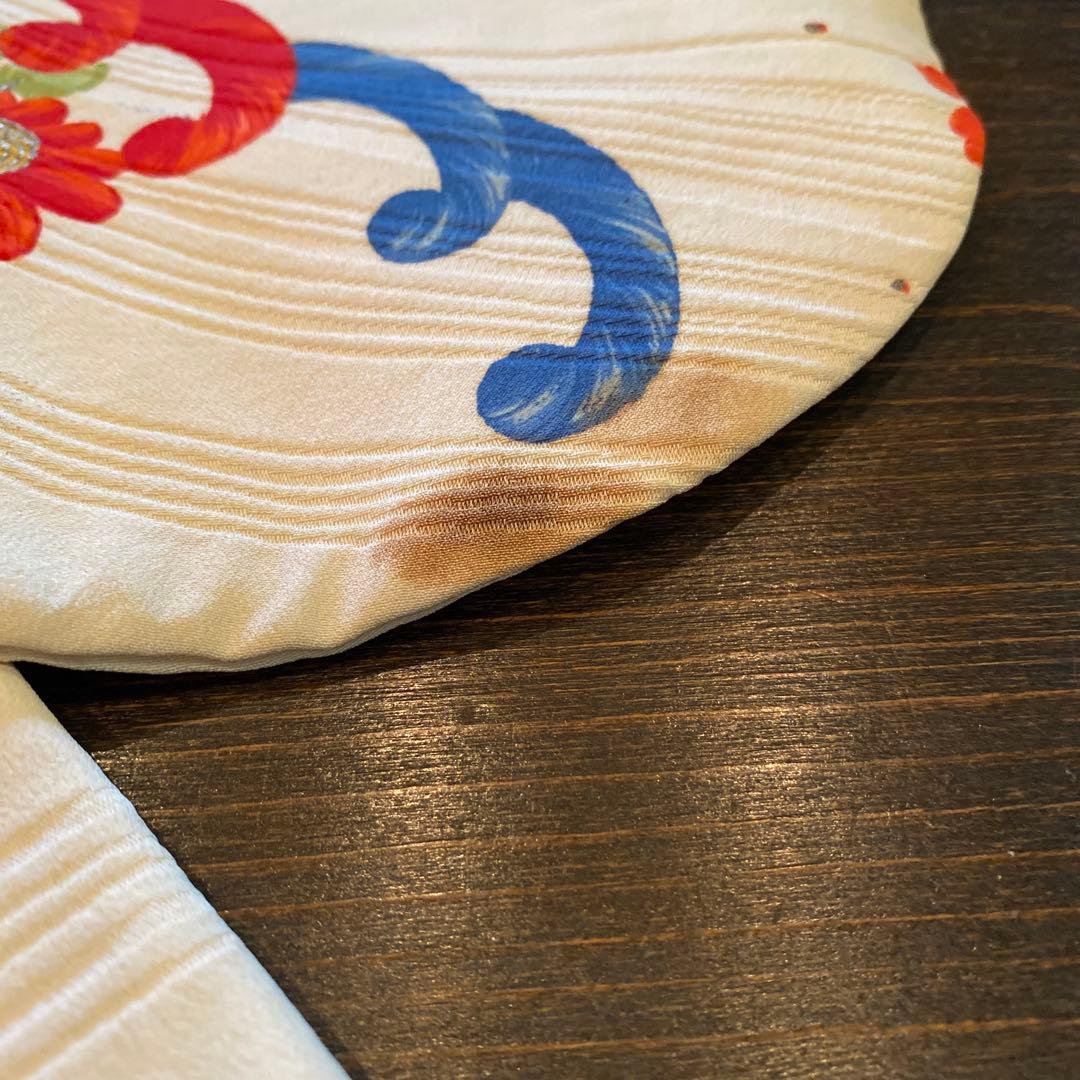 アンティーク 七五三 七歳 大きめ 大正ロマン 着物 帯 小物一式 フルセット