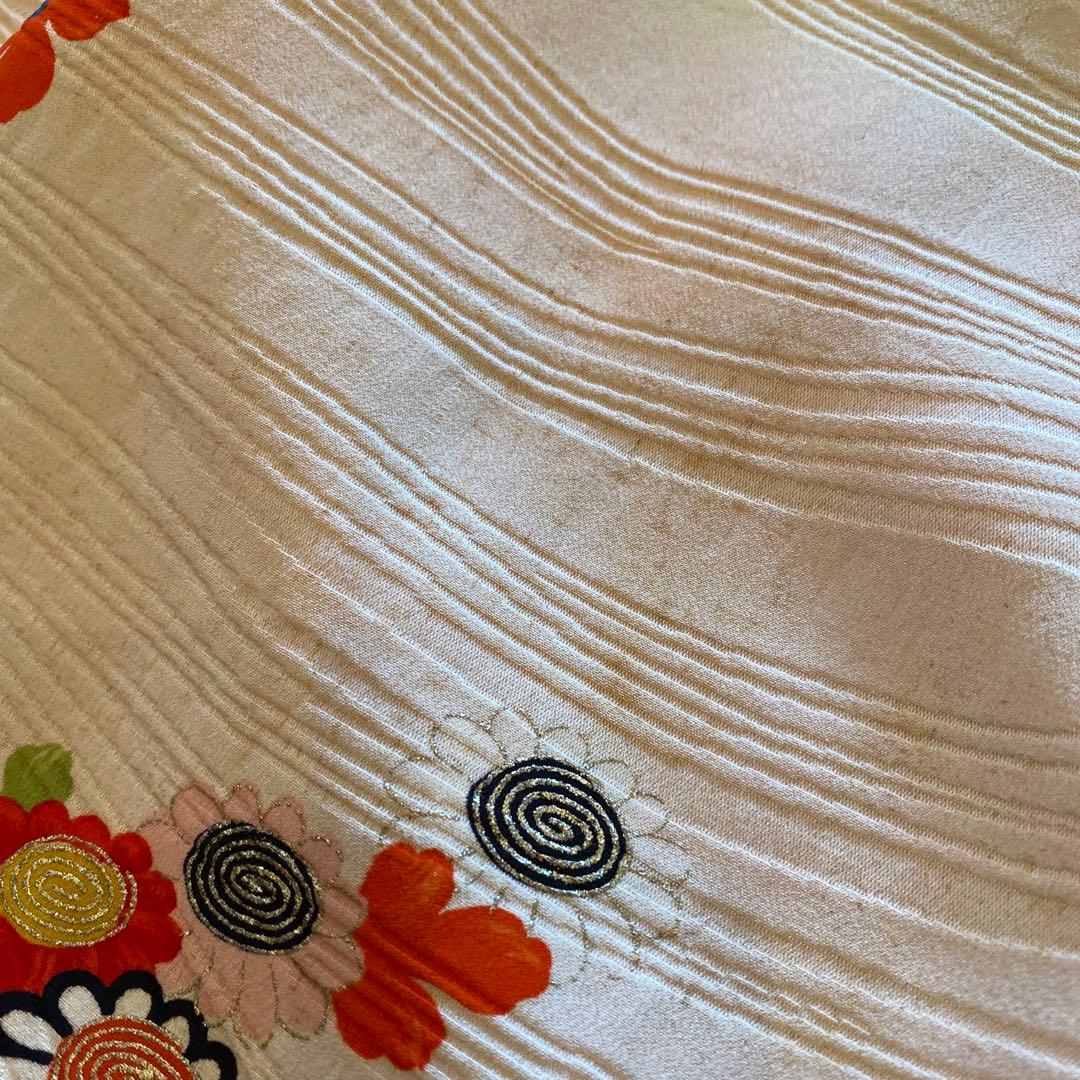 アンティーク 七五三 七歳 大きめ 大正ロマン 着物 帯 小物一式 フルセット