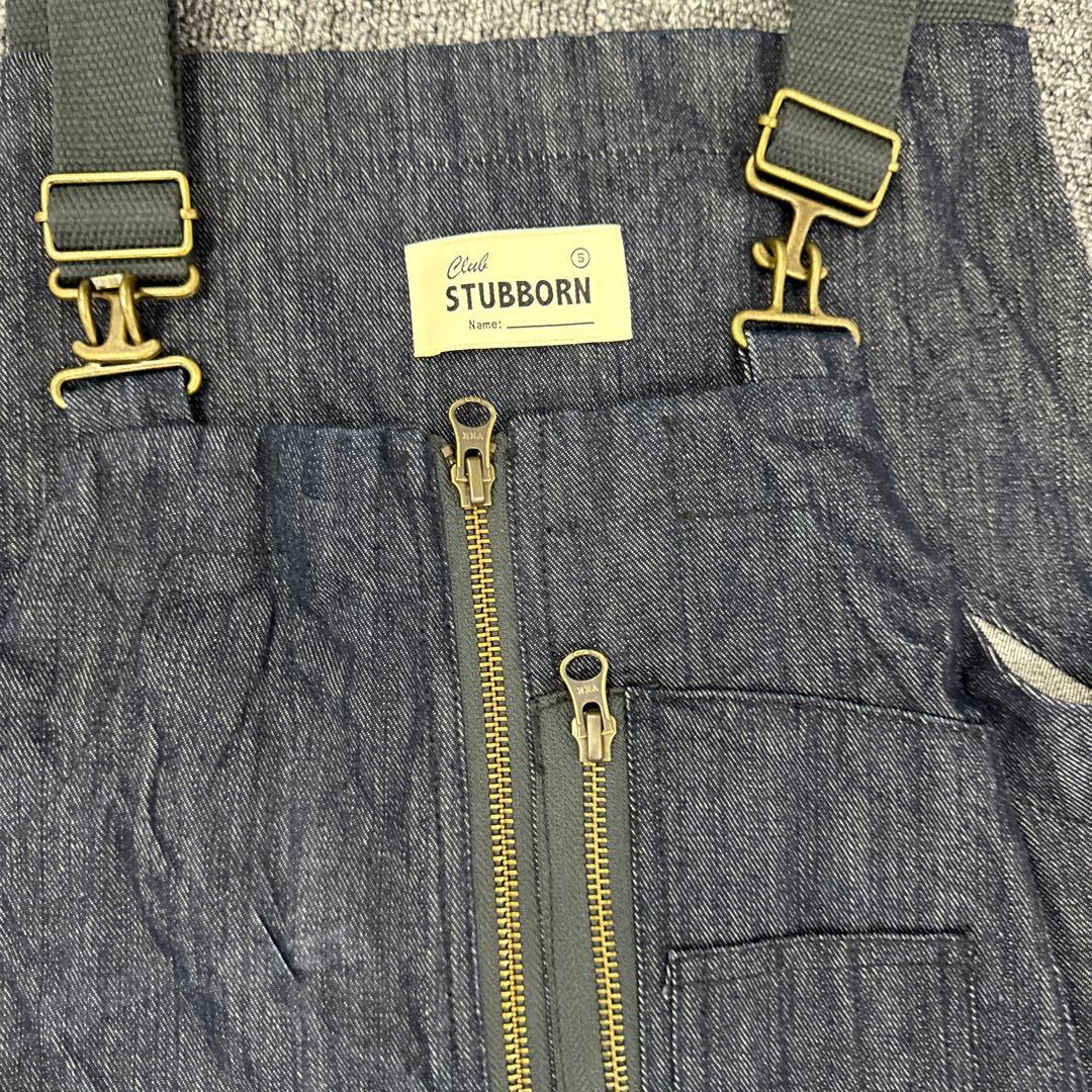 464クラブスタボーン　ダークデニム オーバーオール