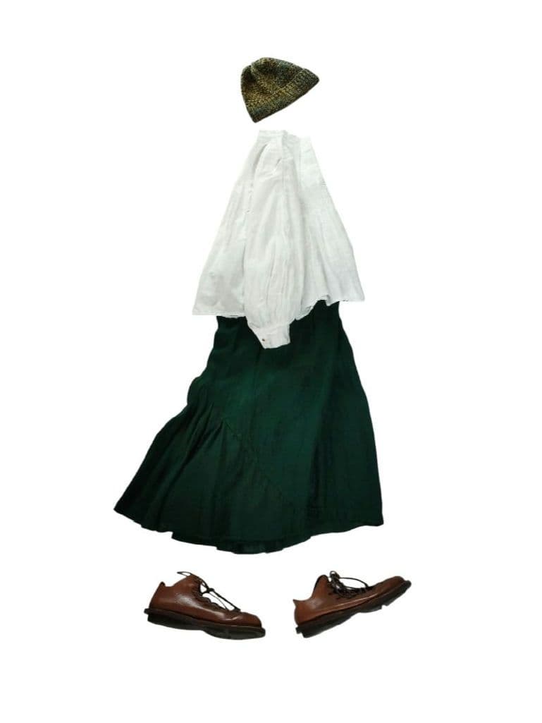 KAPITAL✨リネン混 アミッシュガウチョ