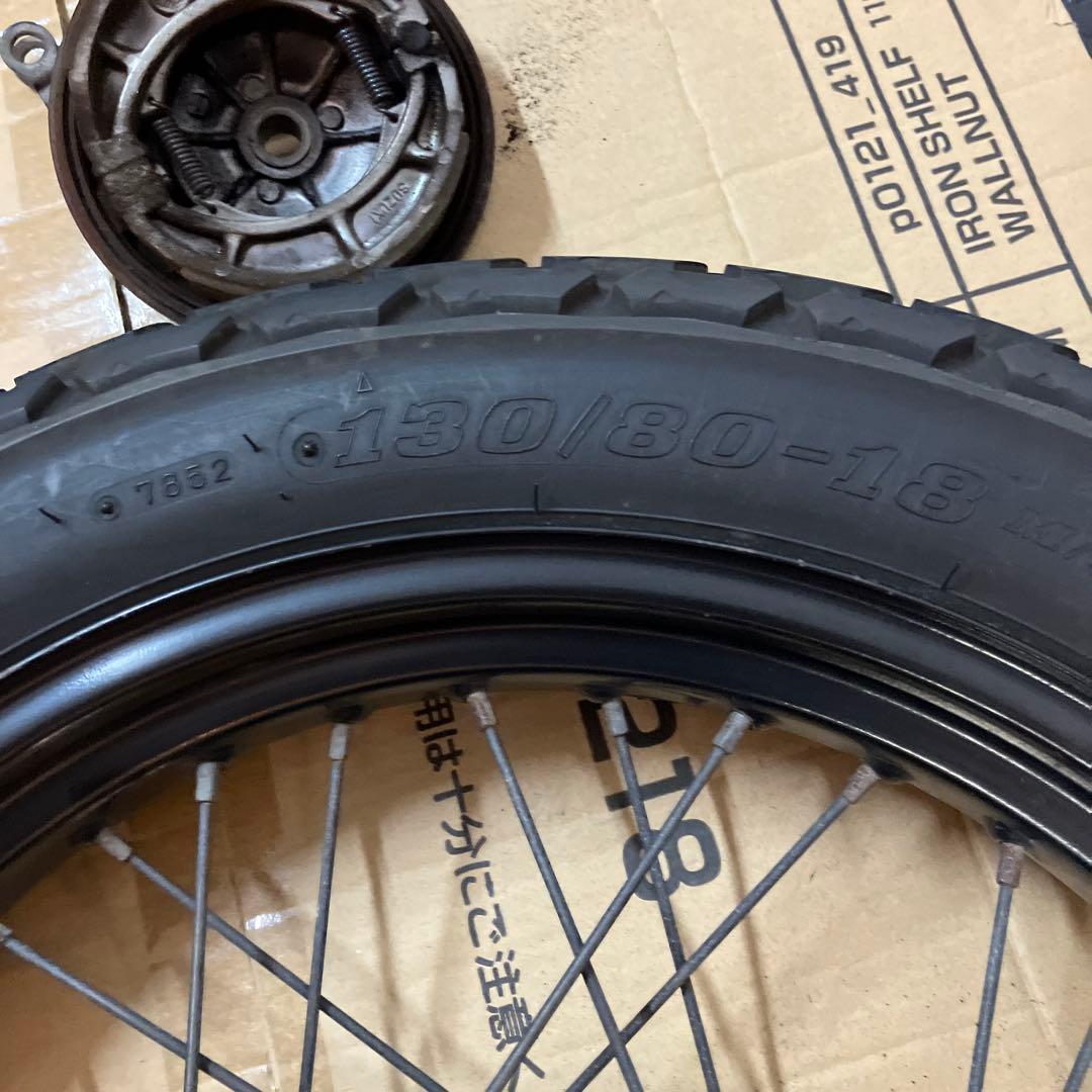 グラストラッカービッグボーイNJ47Aより取外し　ホイールセット