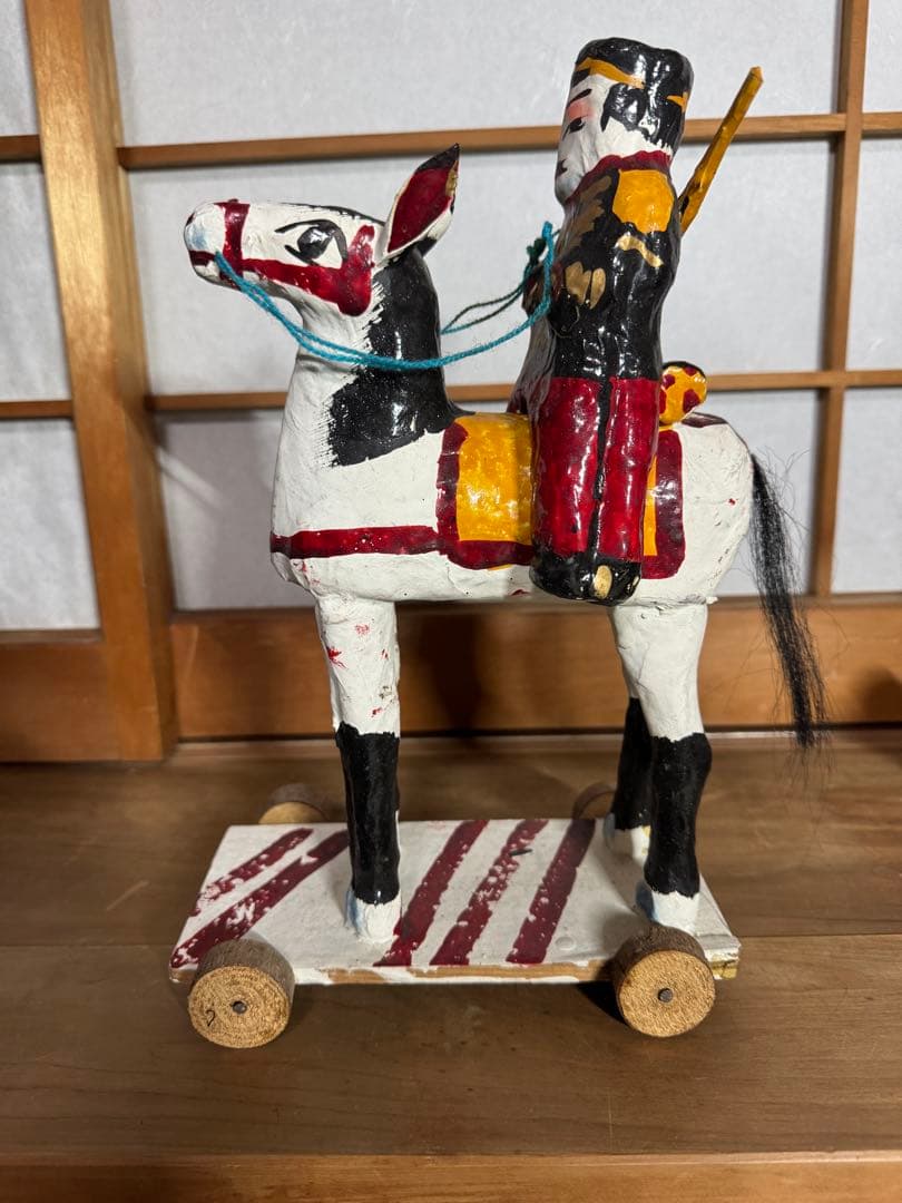 宇土張子の『馬乗り鎮台』 熊本 希少 民藝 伝統文化 芸術 古道具