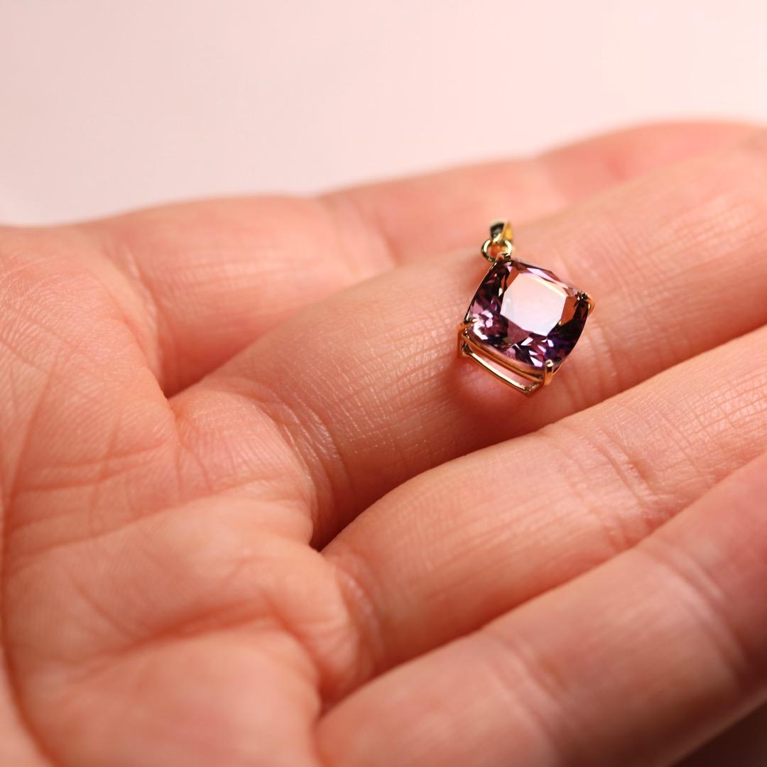 アメトリン K18ペンダントトップ