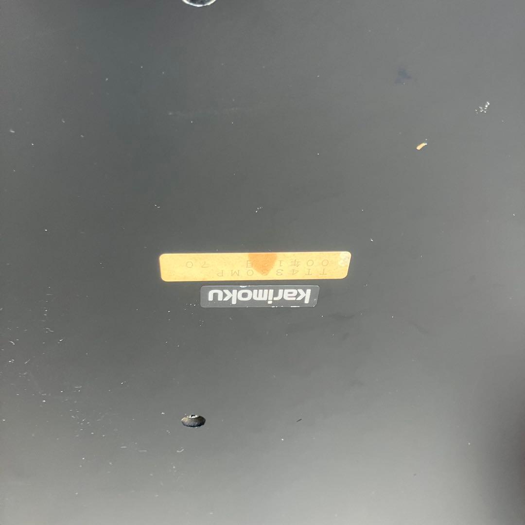 カリモク 天然木 大型センターテーブル 木製 ローテーブル 座卓 ビンテージ