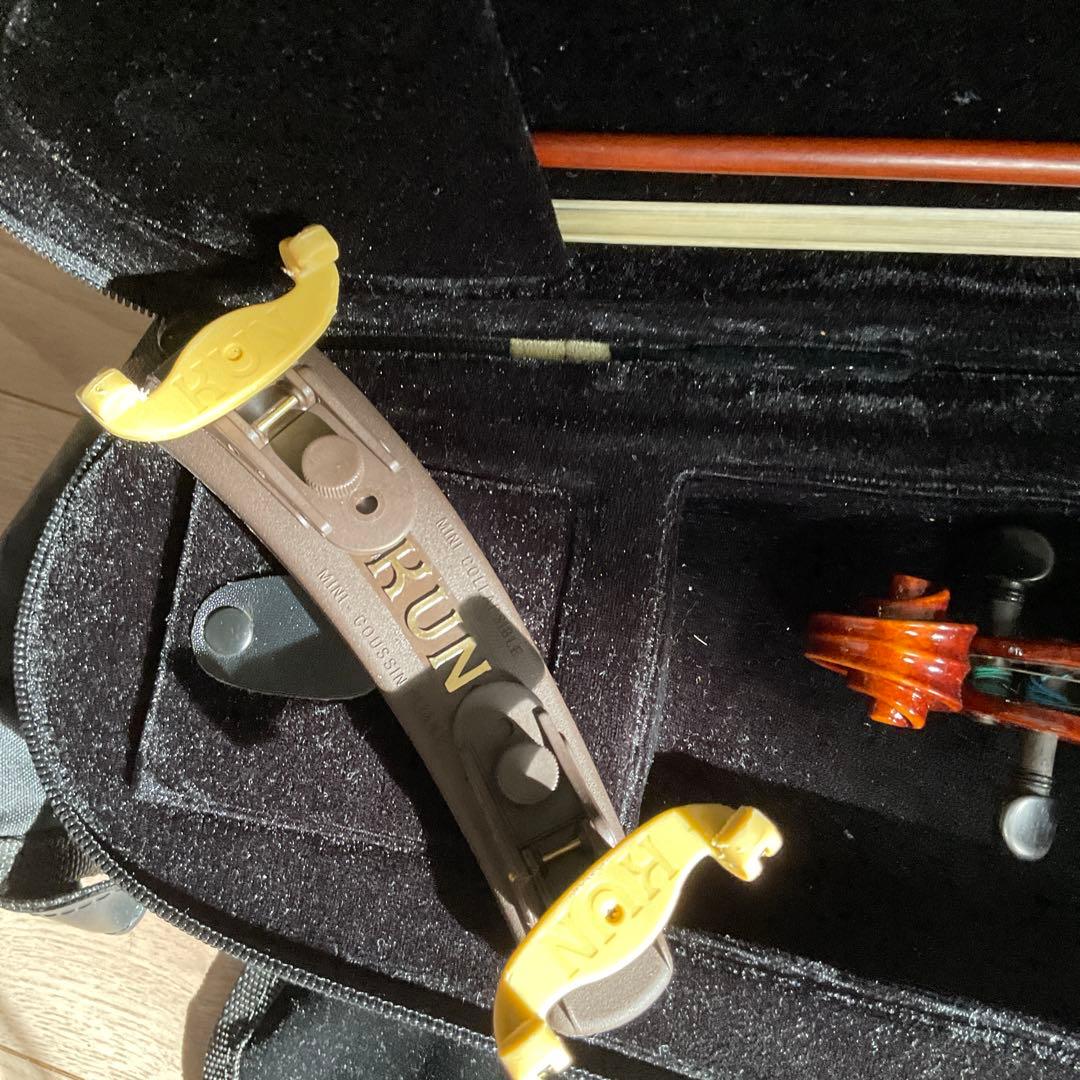 バイオリン 本体 ケース付き　1/16 gragioso 2才用