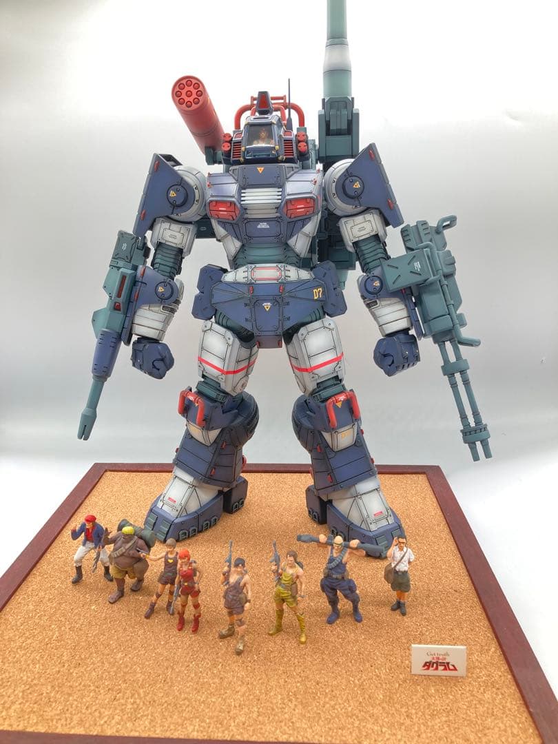 全塗装済み完成品 ダグラム Ver.GT DX コンプリート版 1/35