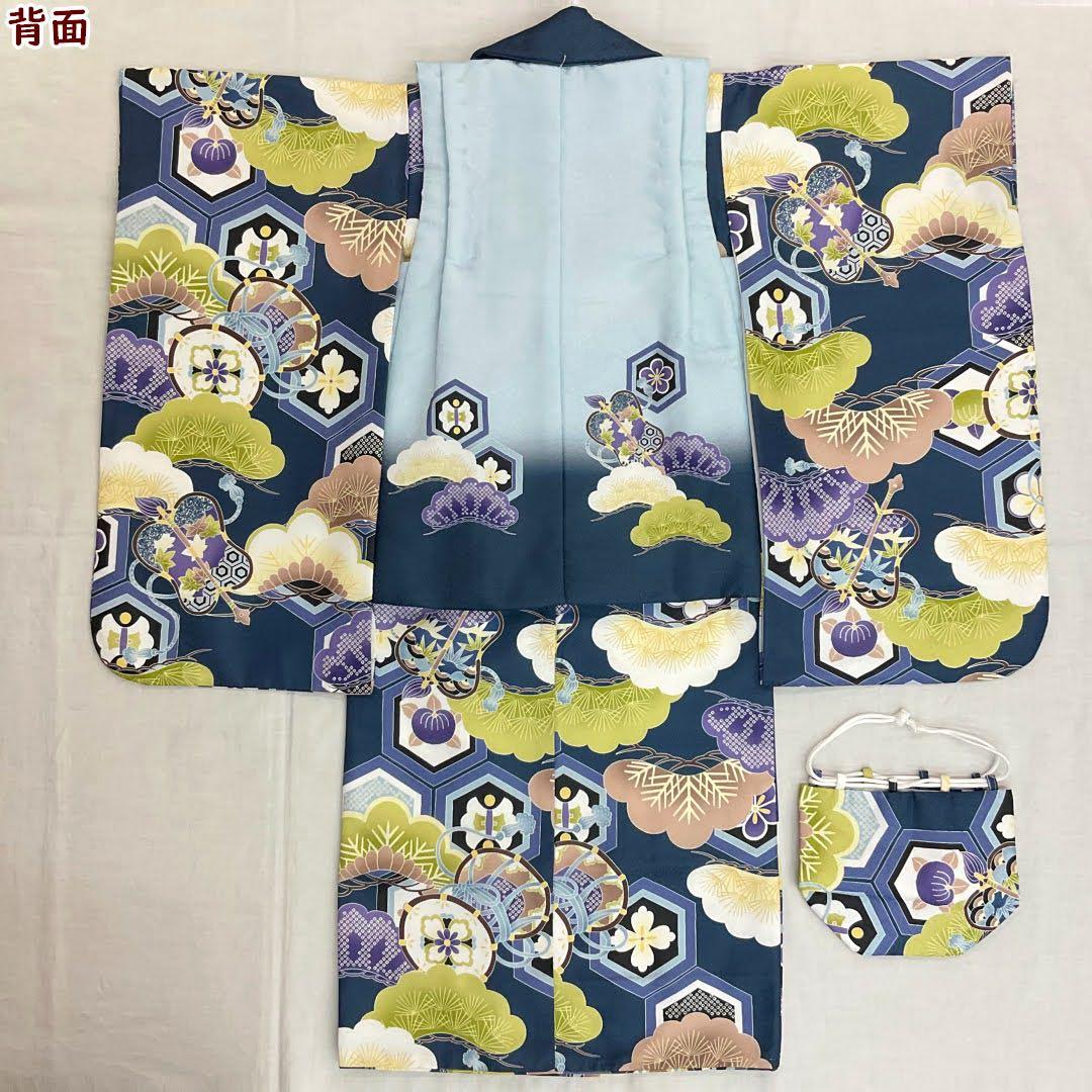 七五三 ３歳 男児 被布 レンタル処分品