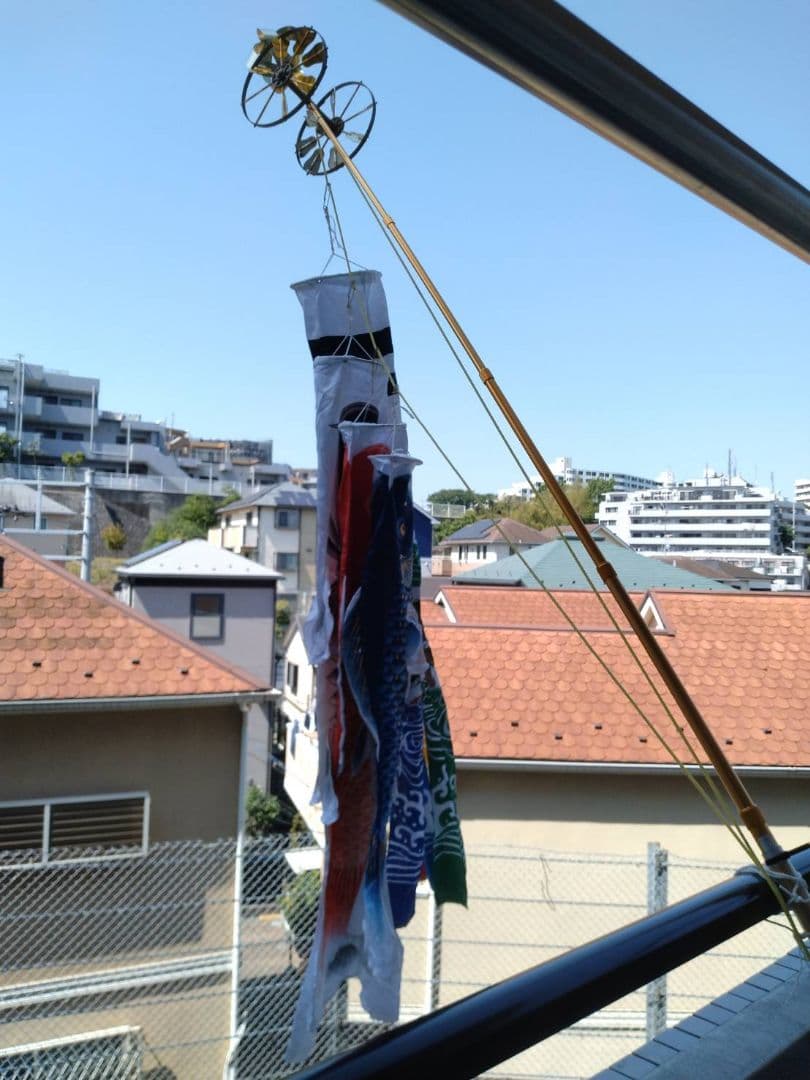 久月の鯉のぼり スタンド付き