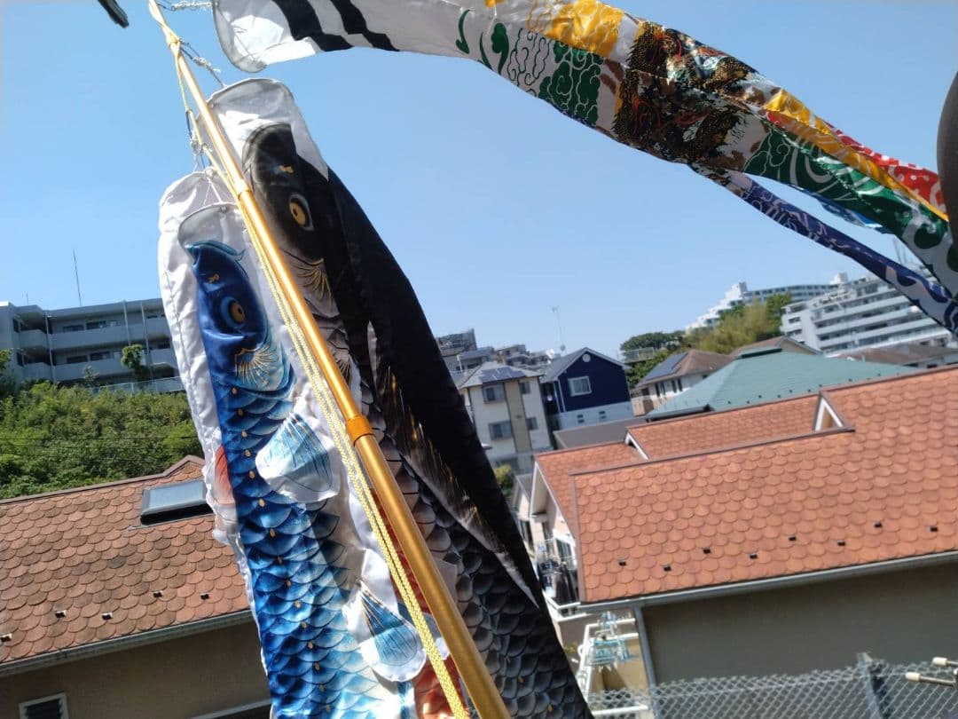 久月の鯉のぼり スタンド付き