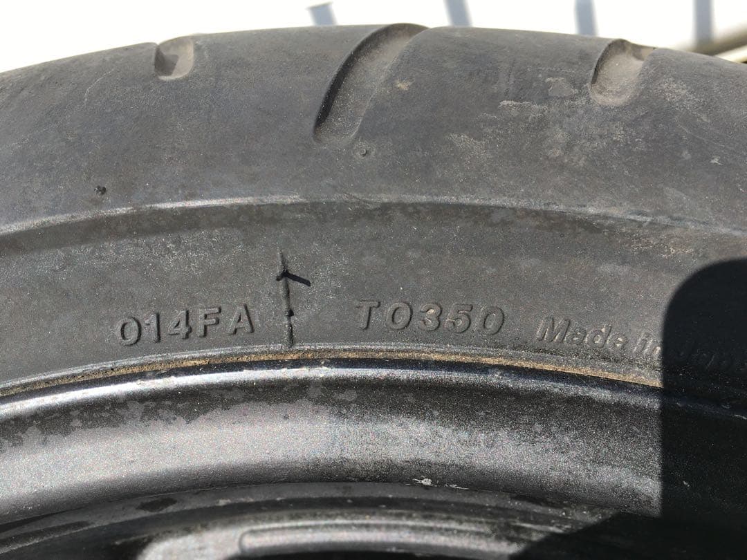 GSF1200 純正ホイールセット　GV75A