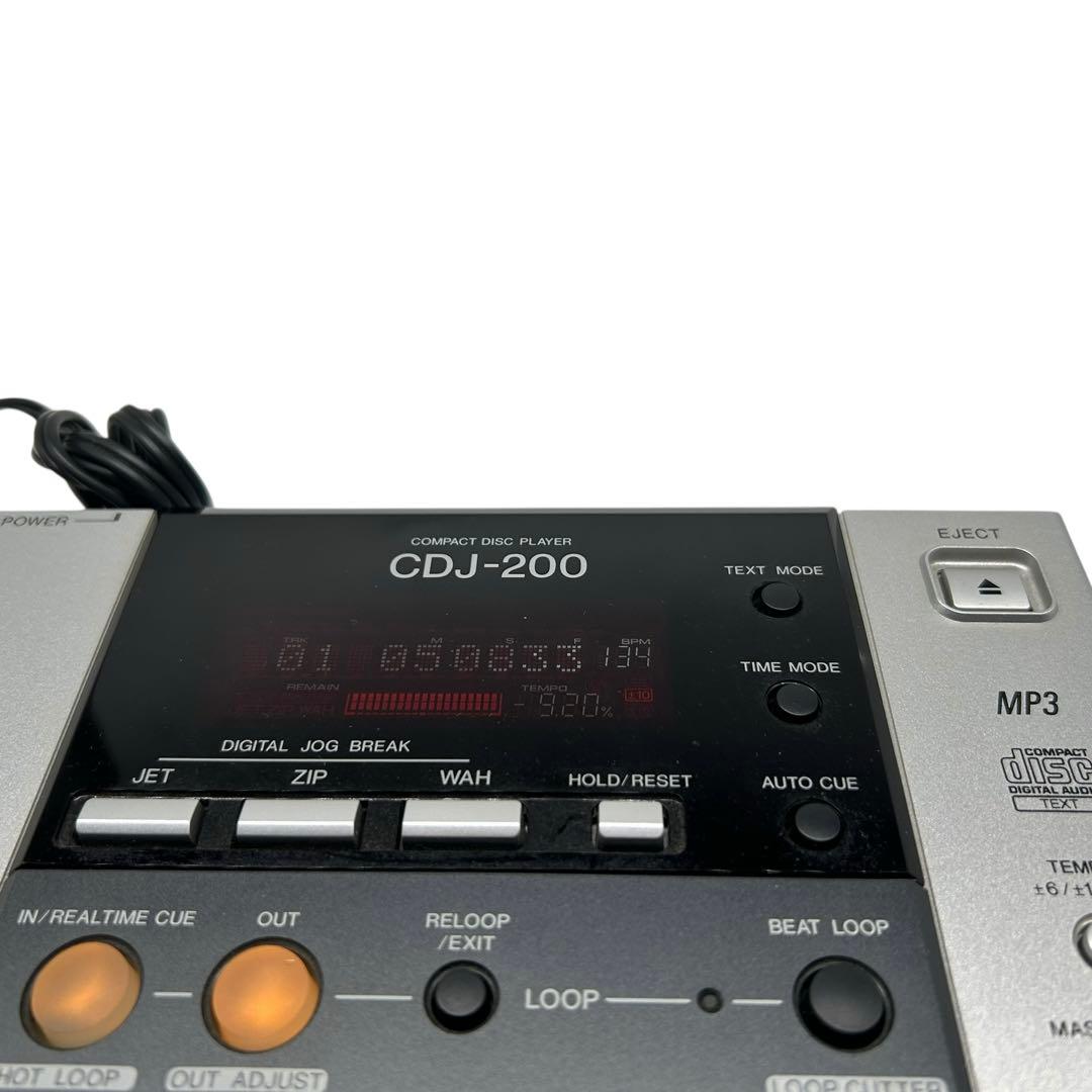 Pioneer CDJ-200 MP3対応 DJ機材