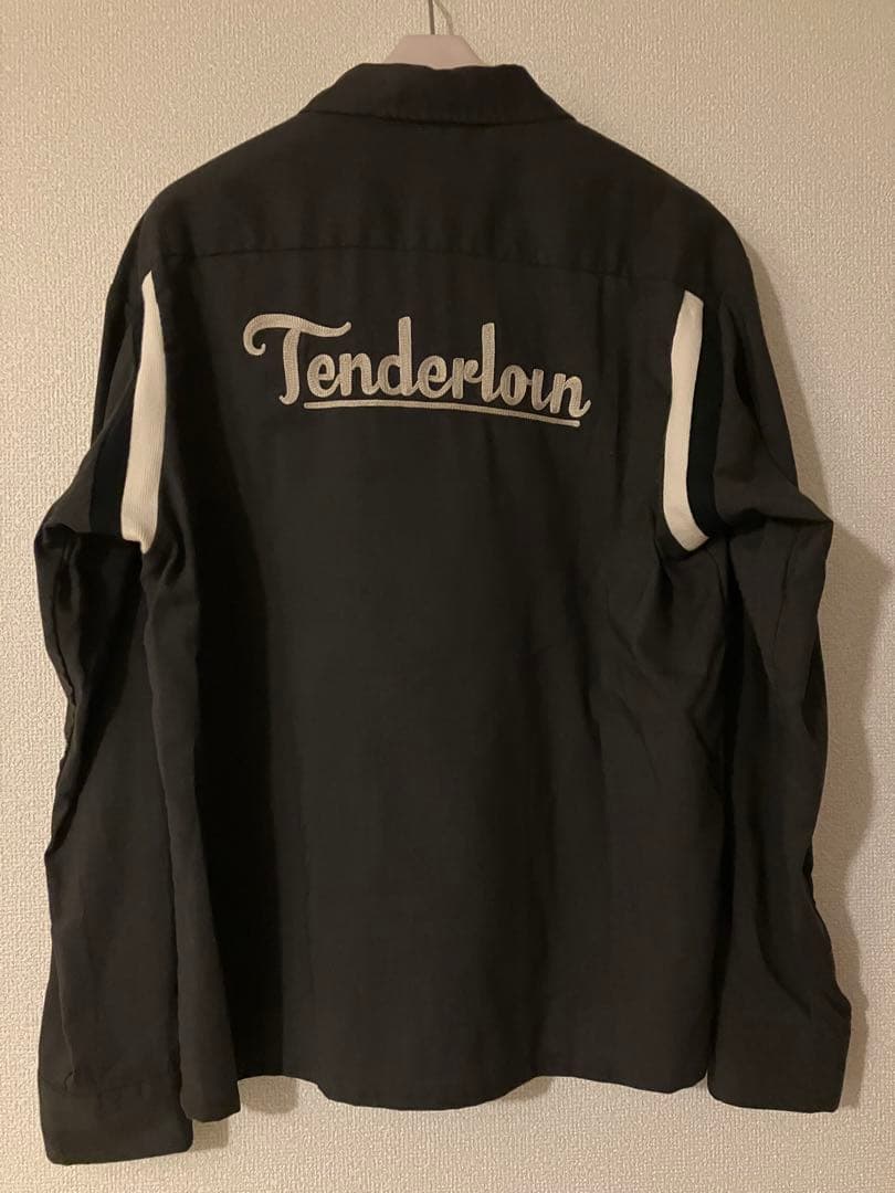 未使用Tenderloin ボウリングシャツ S 黒 テンダーロイン キムタク