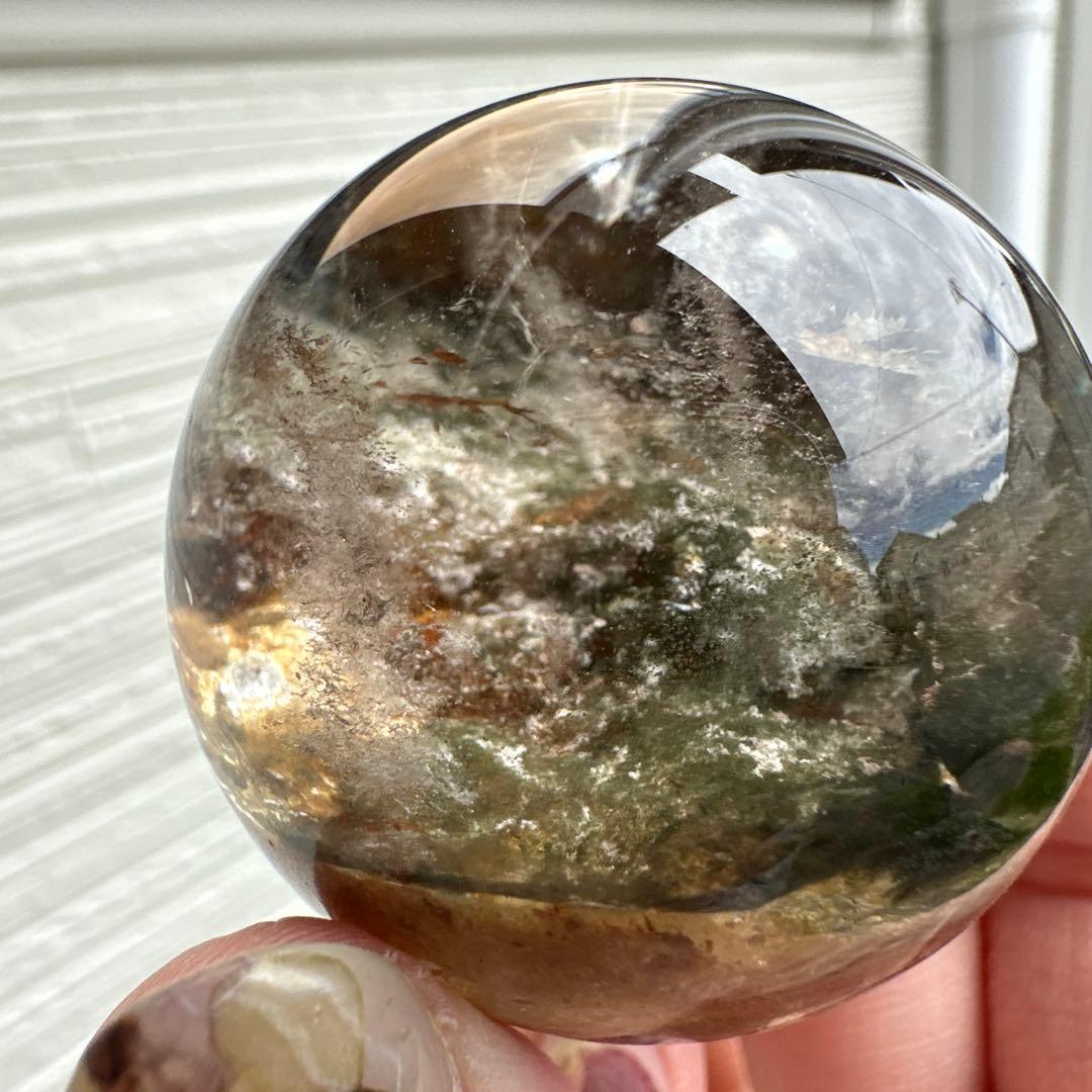 超高品質✴︎透明感ありガーデンクォーツ/庭園水晶✴︎43.8㎜