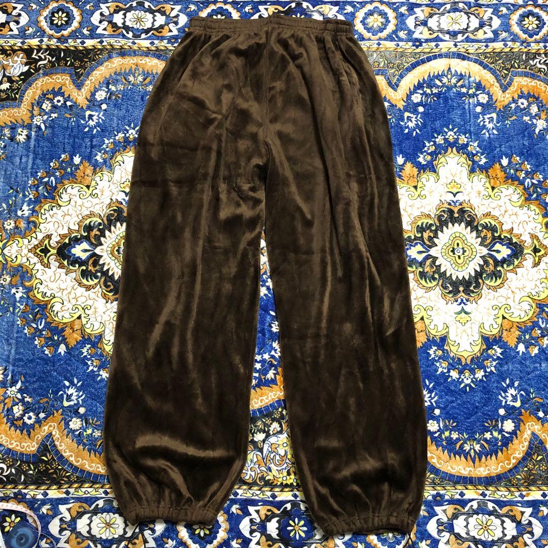 ショーンジョン　セットアップ　ベロア　ブラウン　2XL