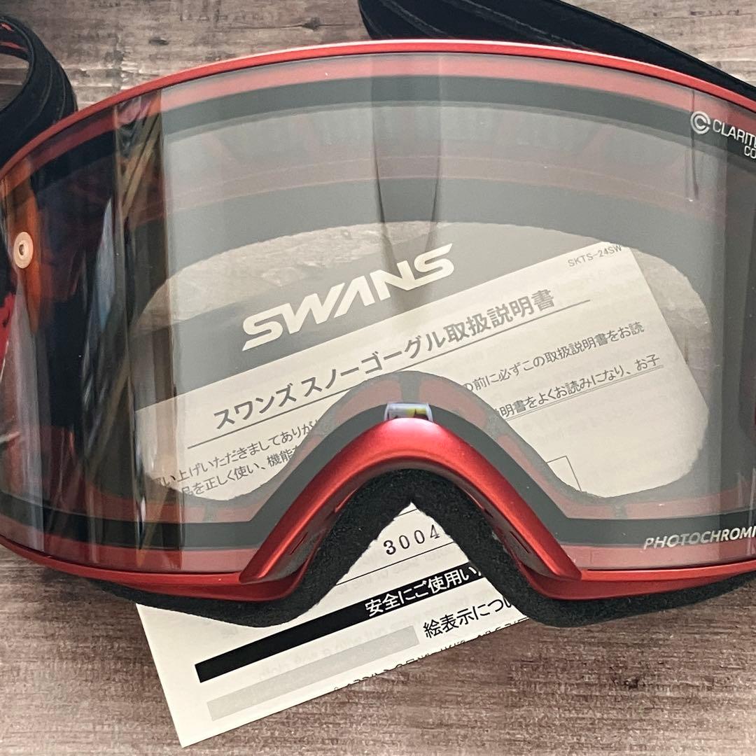 SWANS ゴーグル ラカン RA-MDH-CU-LG (R/GM) 24/25