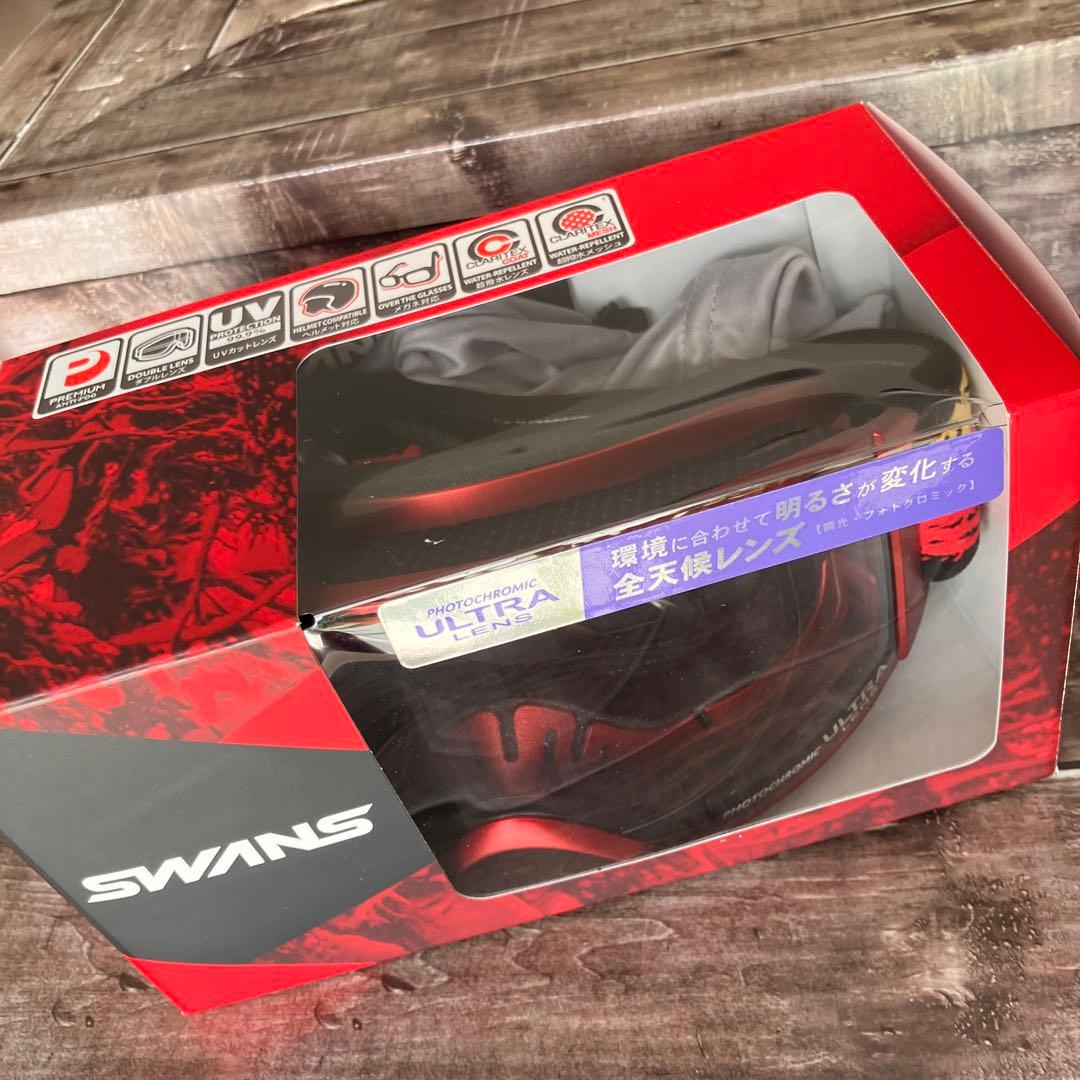 SWANS ゴーグル ラカン RA-MDH-CU-LG (R/GM) 24/25