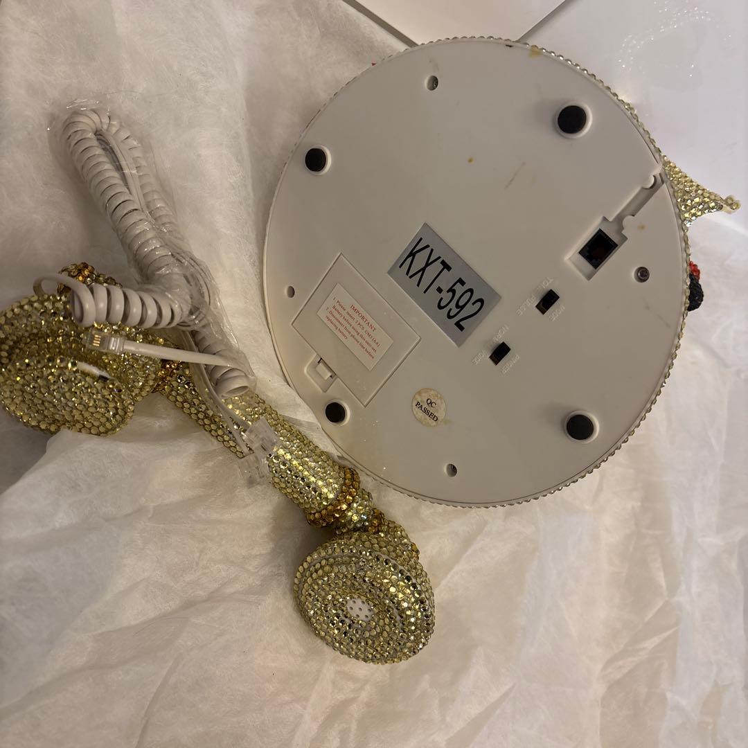 ミニーキャラクター電話 ミニー　受話器