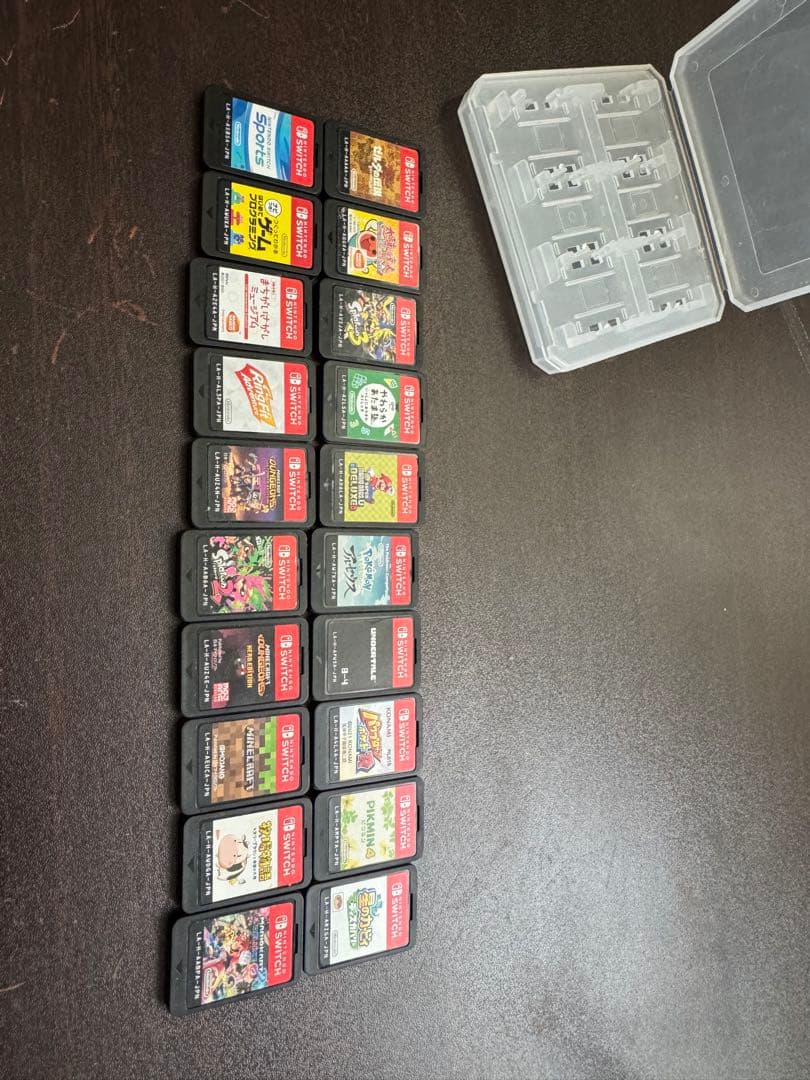 Switchカセット20枚　カセットケース付き