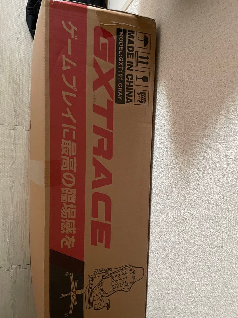 GXTRACEゲーミングチェア　新品未使用　黒グレー