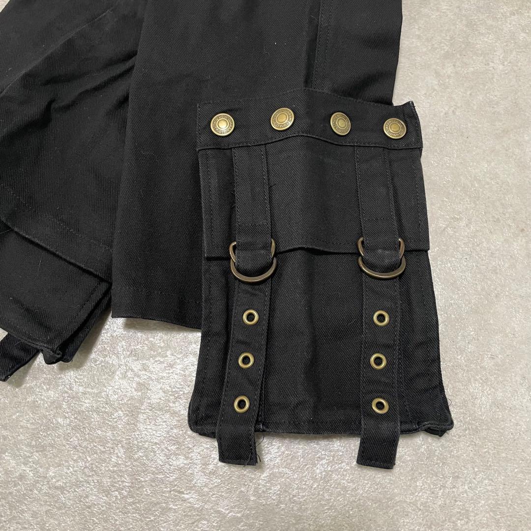 パンツ BLACK PEACE NOW gimmick pants